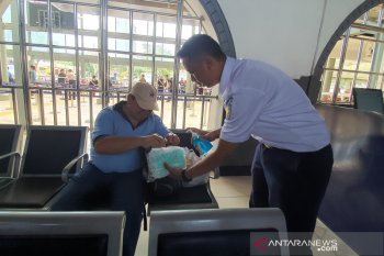KAI kembali sosialisasi pencegahan COVID-19 di Stasiun