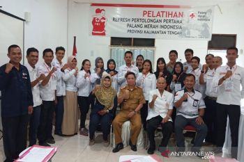 19 peserta PMI se-Kalteng ikuti pelatihan refresh pertolongan pertama