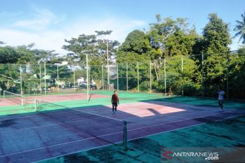 Pariaman gelar turnamen tenis eksekutif meriahkan Rakerwil I Apeksi, peserta 40 tahun ke atas
