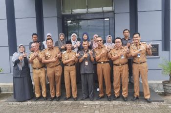 Sukseskan SP Online, Bupati Pringsewu Sujadi kunjungi BPS