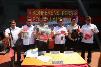 Polda Lampung rilis hasil Operasi Cempaka