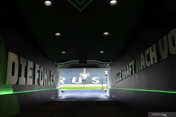 Dua pertandingan derbi Liga Jerman bakal dimainkan tanpa penonton