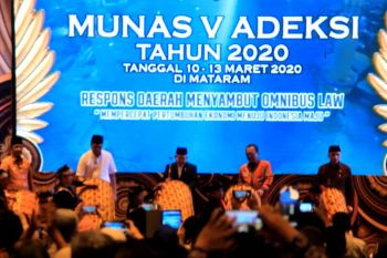 Wapres RI membuka Munas V Adeksi di Mataram