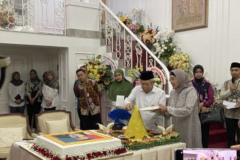 Wapres Ma'ruf gelar syukuran ulang tahun  ke-77