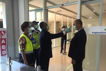 Kemenhub intensifkan pengawasan di bandara internasional cegah COVID-19