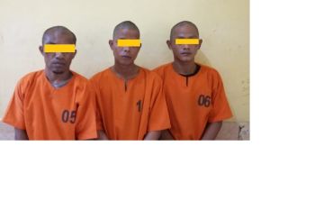 Polres Belitung tangkap tiga pelaku pencurian laptop di sekolah