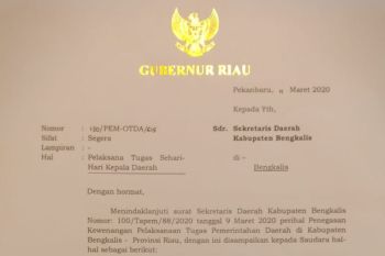 Ditunjuk sebagai Plh Bupati Bengkalis, Begini tanggapan Sekda