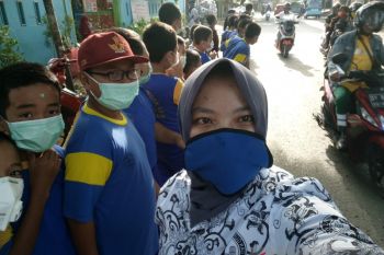 Sekolah di Makassar berbenah cegah penyebaran COVID-19