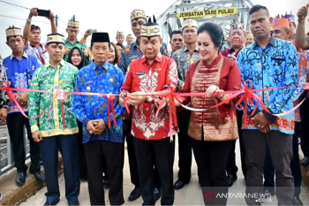 Keberadaan Jembatan Sare Pulau diharapkan pacu perekonomian daerah