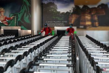 Bandara Sultan Thaha Jambi dilakukan desinfeksi cegah virus Corona