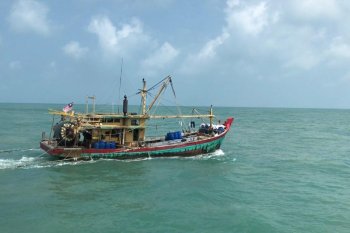 KKP tangkap kapal asing pencuri ikan di Selat Malaka