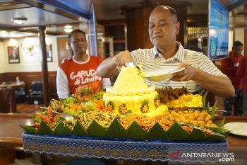 Jelang pecahkan Rekor MuRI Tim "Garuda di Lautku" gelar doa bersama