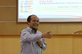 Bekali pengetahuan mahasiswa, Prodi Teknik Kimia UMP adakan kuliah tamu