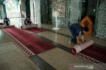 Antisipasi penyebaran virus Covid-19 di lingkungan masjid
