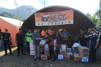 Gelar Touring 214 Km, BoldRiders Manado Bantu Korban Banjir Bandang