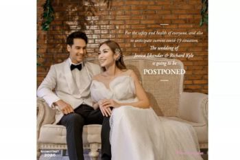 Pernikahan Jessica Iskandar &amp; Richard Kyle ditunda akibat corona