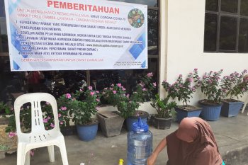 Cuci tangan ala Disdukcapil  Batam