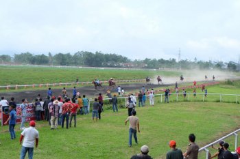 Kejuaraan pacuan kuda  tetap digelar