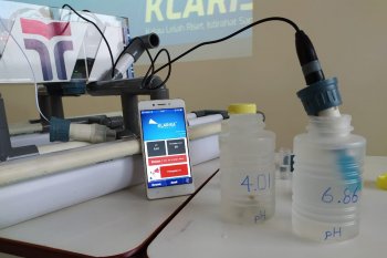 Mahasiswa ITTP merancang teknologi pemantau pertumbuhan udang