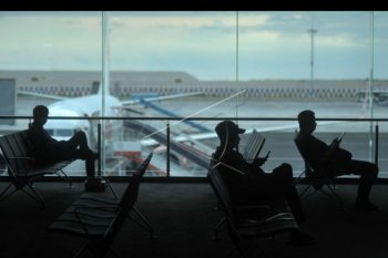 Social Distancing di Bandara Ngurah Rai