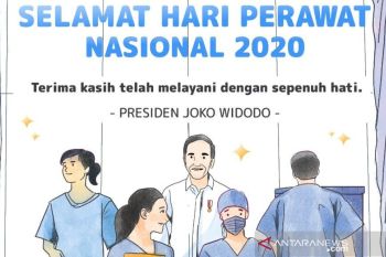 Petugas medis pejuang lawan COVID-19 banjir dukungan semangat