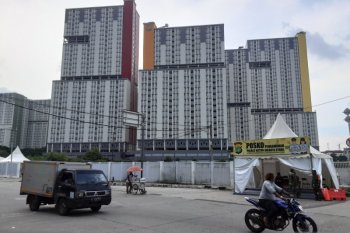 TNI bangun barak di dekat Wisma Atlet Kemayoran