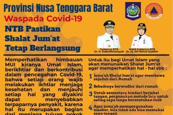 NTB tetap melaksanakan Salat Jumat