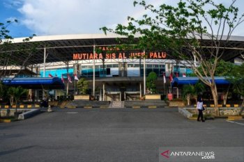 Bandar Udara Mutiara Sis Aljufri Palu sepi