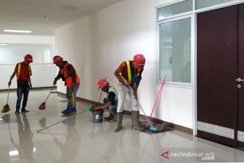 700 orang dikerahkan bangun RS Darurat COVID-19, tim medis mulai masuk