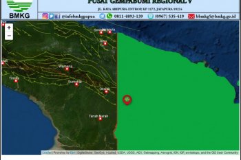 Gempa magnitudo 5,2 guncang Boven Digoel Papua