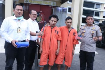 Polda Sumsel amankan pencuri spesialis minimarket  antarkabupaten