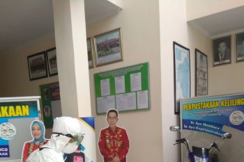 Perkantoran di Kabupaten Lampung Timur disemprot disinfektan
