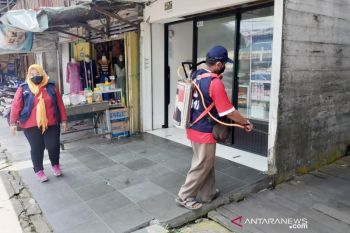 Tiga kecamatan di Kapuas disemprot desinfektan