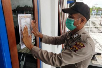 Polres Merauke sosialisasikan maklumat Kapolri kepada warga cegah Corona
