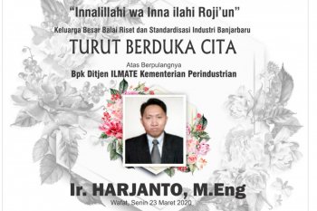 Kemenperin berduka, dua pejabatnya meninggal dunia