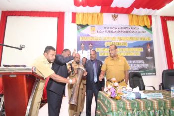 Bupati Puncak: Penataan Tata Kota Ilaga masuk program prioritas