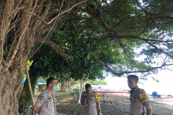 Kapolres Barru Sulsel patroli halau berkumpul massa di tempat wisata