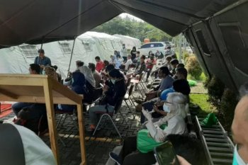 Tes cepat COVID-19 di RSUD Pasar Minggu
