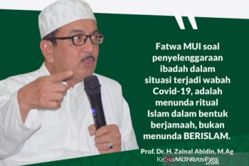 MUI: Umat Islam tunda acara keagamaan minimalisir penyebaran COVID-19