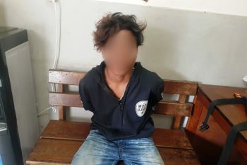Polisi Jayapura Kota bekuk pemuda pencuri di lokasi bekerja