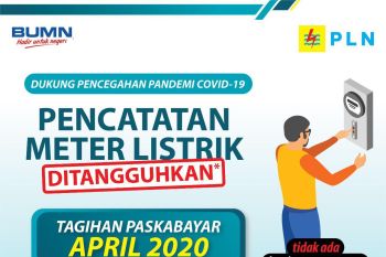 PLN hitung pemakaian listrik rata-rata tiga bulan terakhir, pecatatan meter ditangguhkan