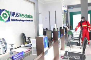 Cegah COVID-19, BPJS Kesehatan Palangka Raya sterilkan ruangan pelayanan