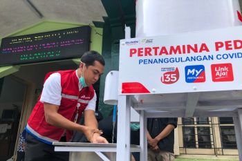 Pertamina bantu peralatan cuci tangan portabel untuk 8 pasar Yogyakarta