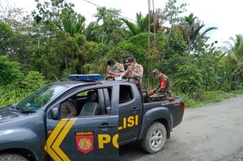 Polres Keerom akan bubarkan kerumunan massa mencegah penularan COVID-19