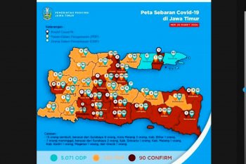 Seorang pasien  positif COVID-19 di Tulungagung "menghilang"