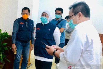 Gubernur Khofifah bersyukur di Jatim 13 orang sembuh dari COVID-19