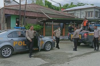 Tim gabungan pencegahan COVID-19 Jayapura  rutin lakukan patroli di Sentani