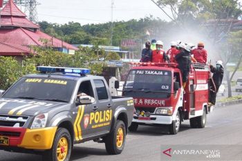 Padang Panjang laksanakan penyemprotan massal untuk cegah penyebaran virus corona