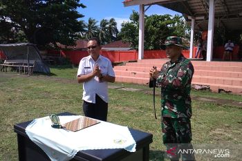 Kodim Sangihe  kerjakan perintisan jalan menuju bandara di Sitaro