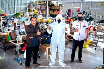 Alhamdulilah, sudah ada APD "made in" Samarinda